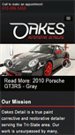 Mobile Screenshot of oakesdetail.com